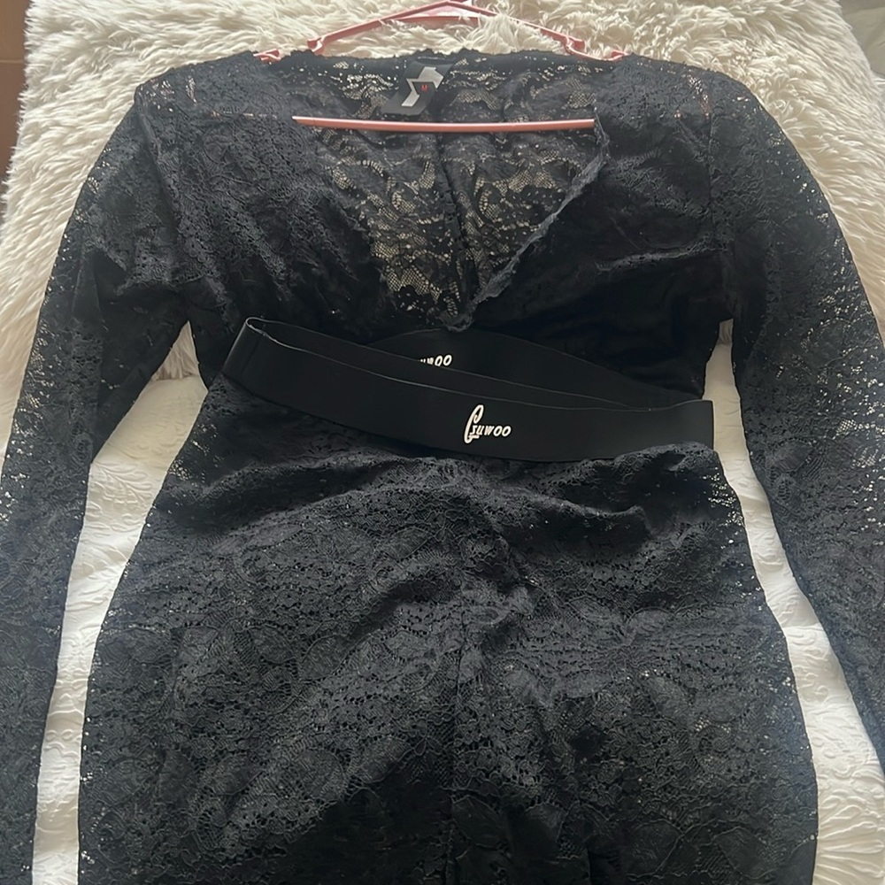 Gsuwoo lace 2 piece set